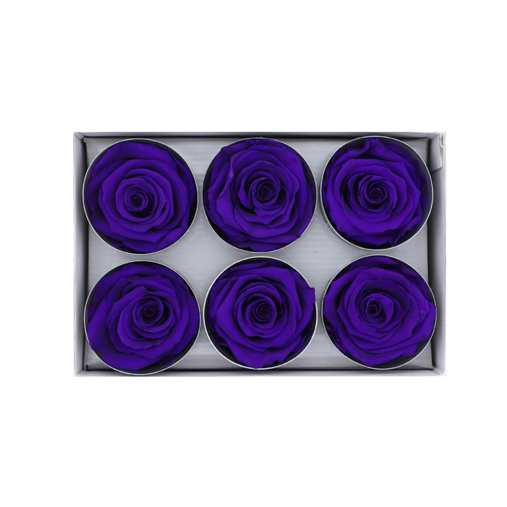 Preserved Roses wholesale Purple 6 Roses That Last a Year